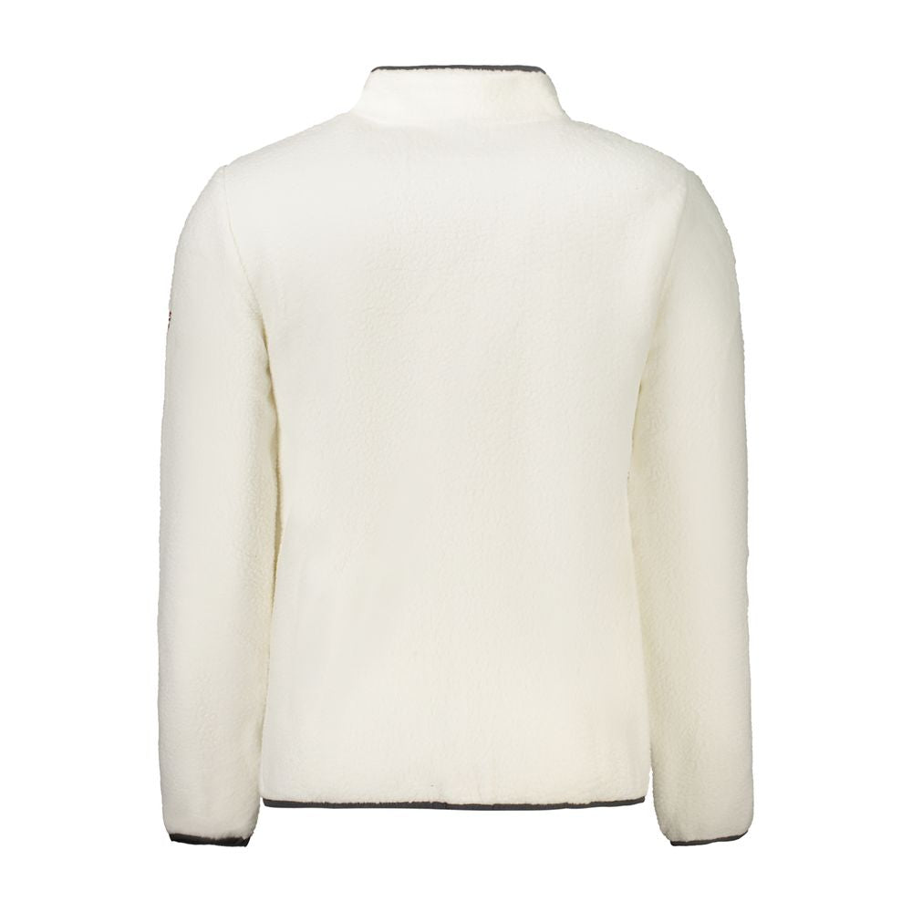 Norway 1963 White Polyester Men Sweatshirt - Luxe Nova