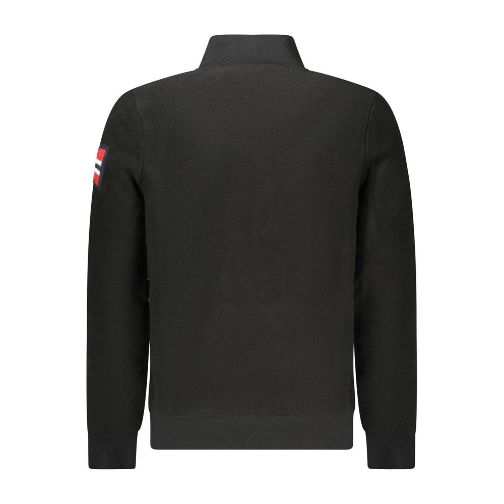 Norway 1963 Black Polyester Men's Sweatshirt - Luxe Nova