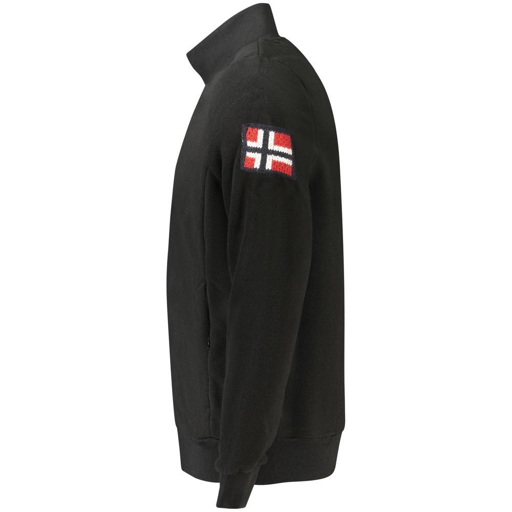 Norway 1963 Black Polyester Men's Sweatshirt - Luxe Nova
