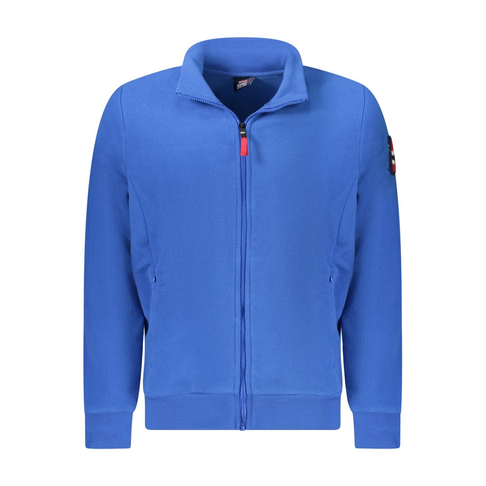 Norway 1963 Blu Polyester Mens Sweatshirt - Luxe Nova