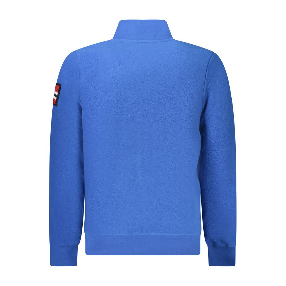 Norway 1963 Blu Polyester Mens Sweatshirt - Luxe Nova