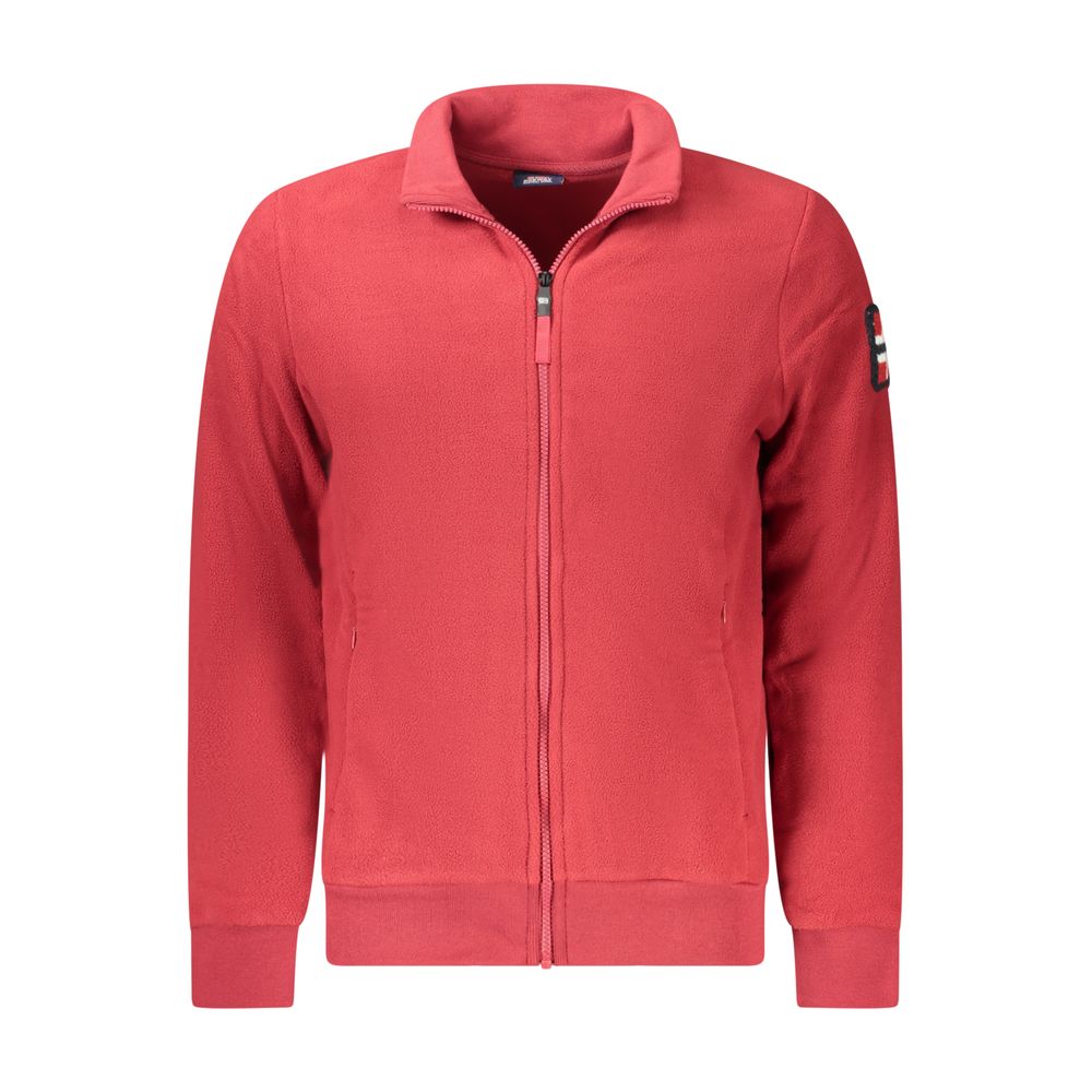 Norway 1963 Red Polyester Men Sweatshirt - Luxe Nova