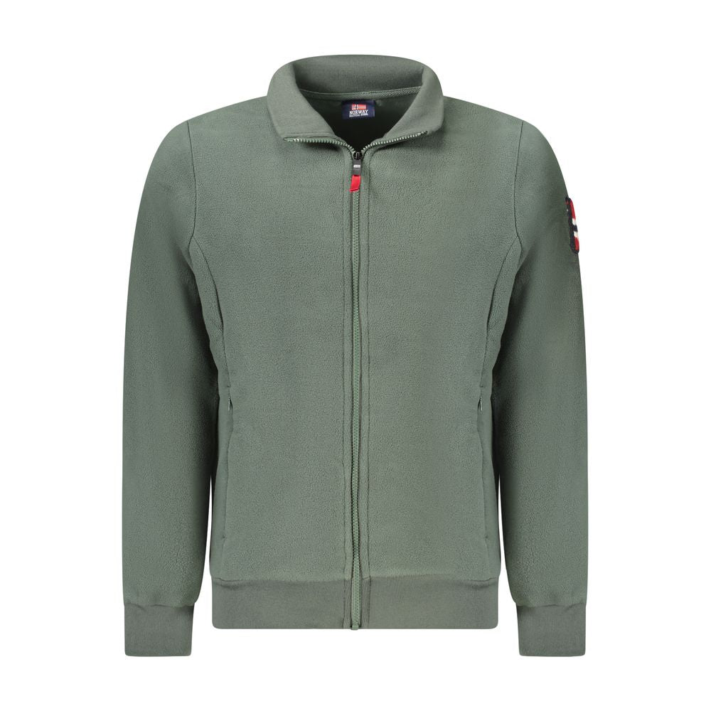Norway 1963 Verde Polyester Men Sweatshirt - Luxe Nova