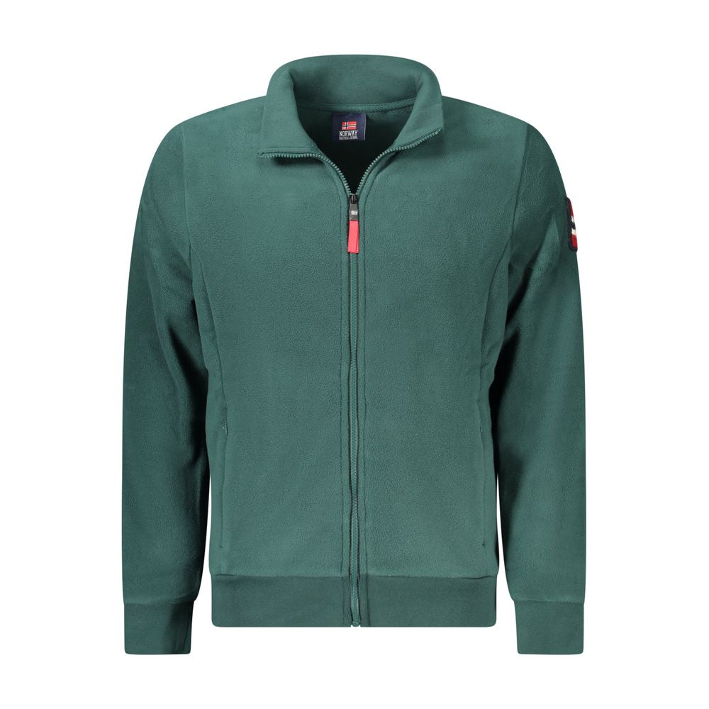 Norway 1963 Verde Polyester Men Sweatshirt - Luxe Nova