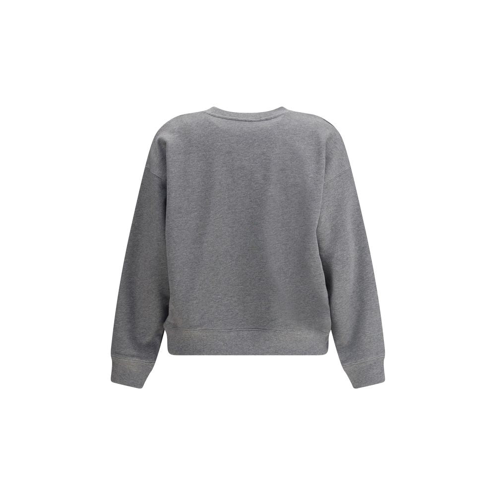 Maison Kitsuné Gray Cotton Sweatshirt - Luxe Nova