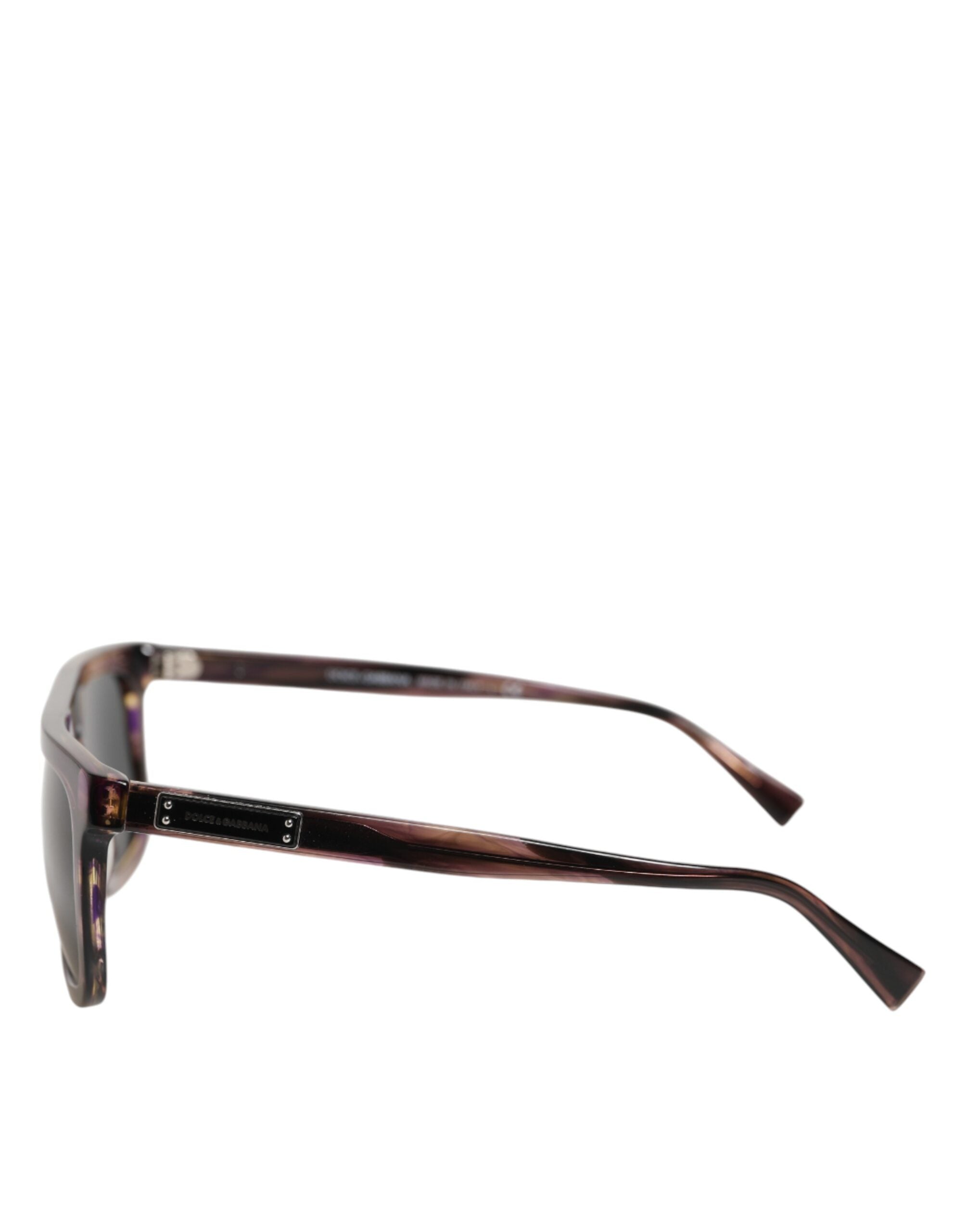 Dolce & Gabbana DG4390F Havana Full Rim Acetate Round Lenses Sunglasses