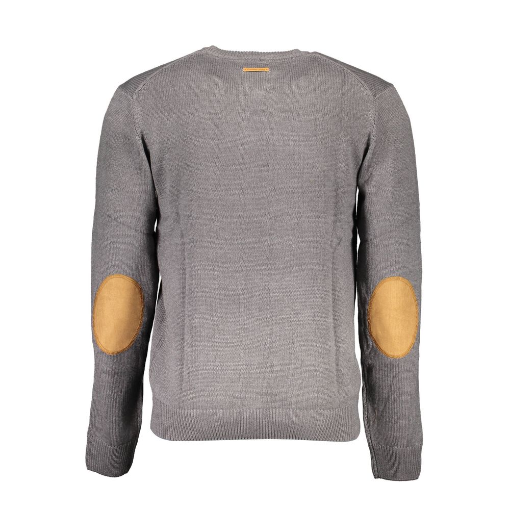 Gianmarco Venturi Grigio Cotton Mens Sweater - Luxe Nova