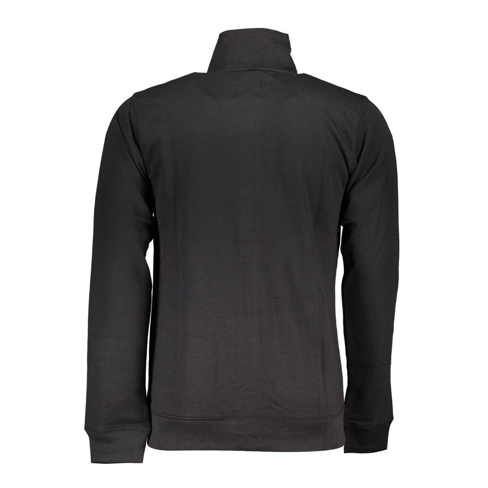 Gianmarco Venturi Black Cotton Men's Sweatshirt - Luxe Nova