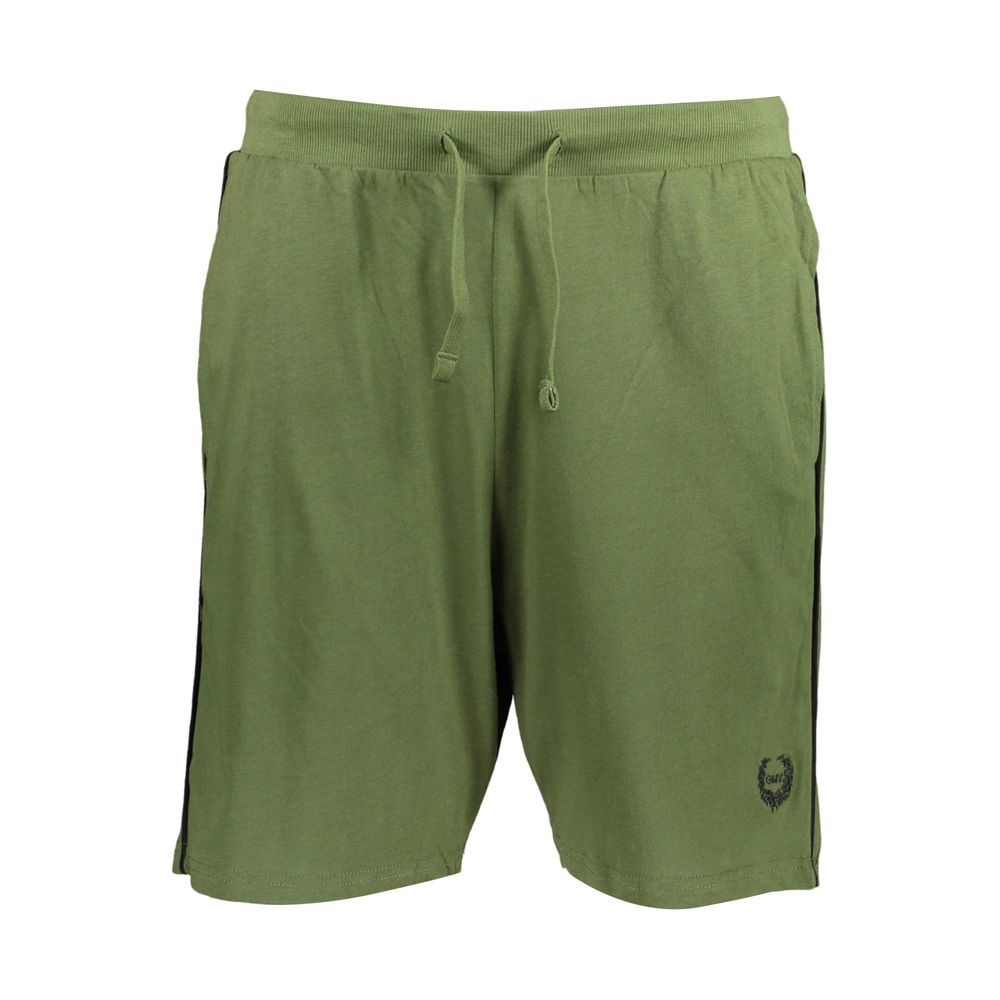 Gianmarco Venturi Verde Cotton Men's Sweatpant - Luxe Nova
