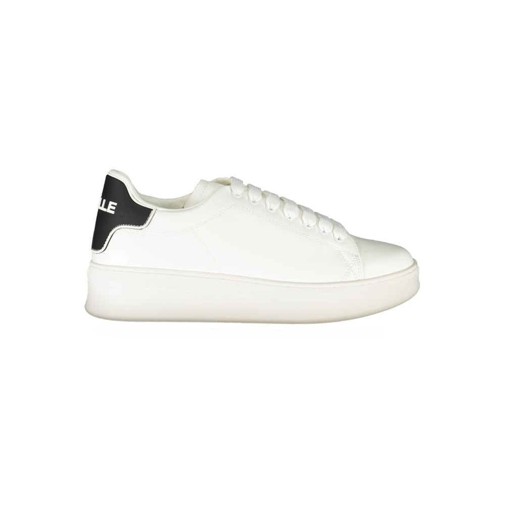 Gaelle Paris Bianco Poliuretano Men Sneaker - Luxe Nova
