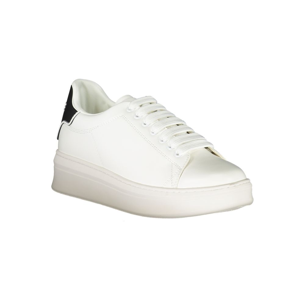 Gaelle Paris Bianco Poliuretano Men Sneaker - Luxe Nova
