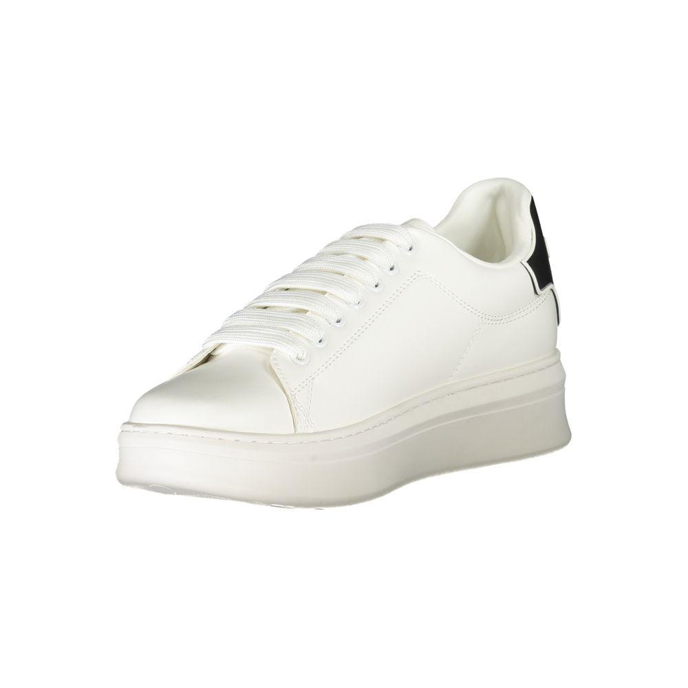 Gaelle Paris Bianco Poliuretano Men Sneaker - Luxe Nova