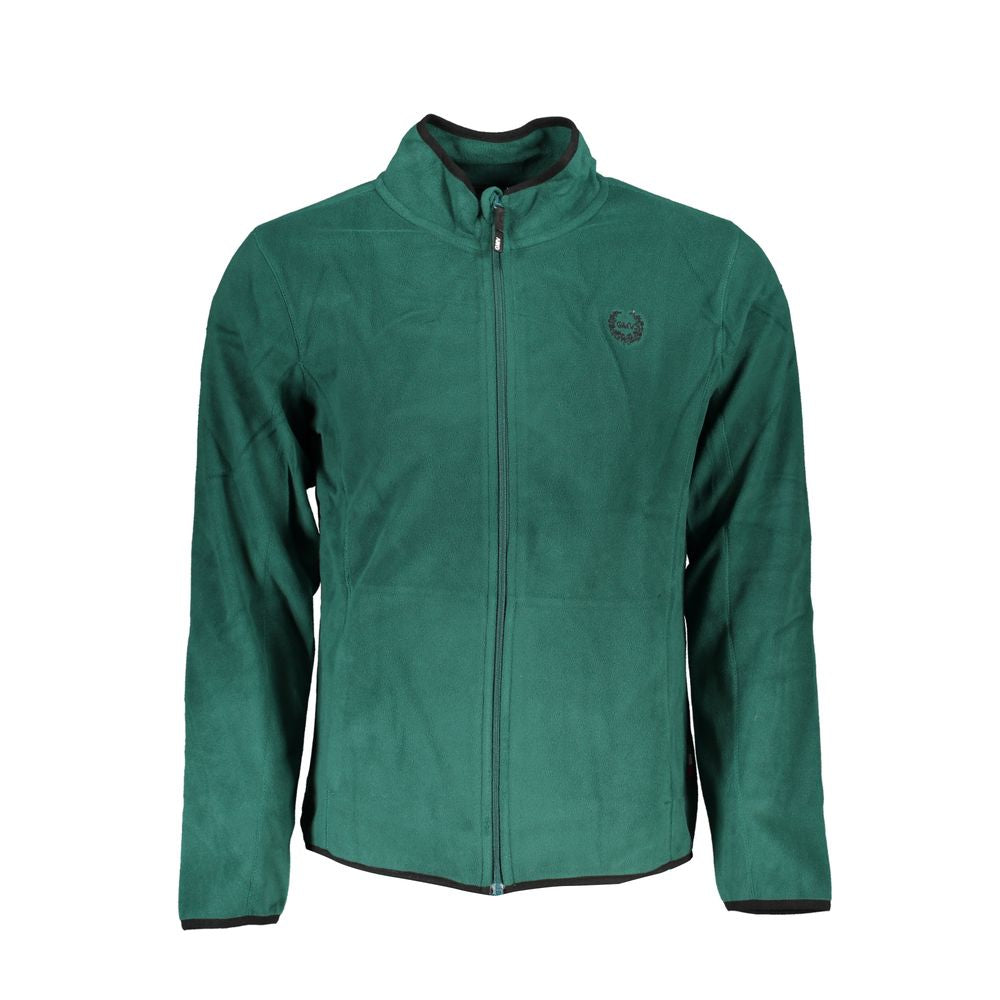 Gianmarco Venturi Verde Polyester Men Sweatshirt - Luxe Nova