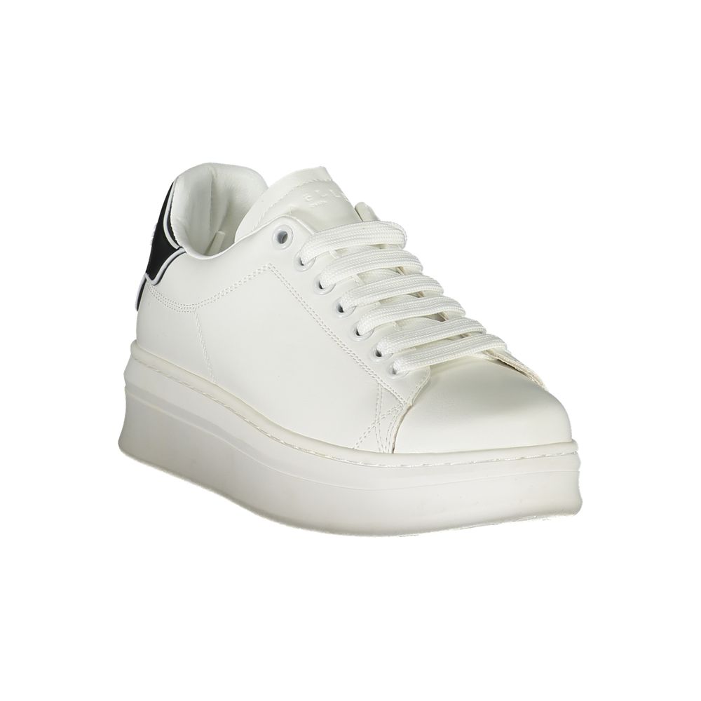 Gaelle Paris Bianco Poliuretano Women Sneaker - Luxe Nova