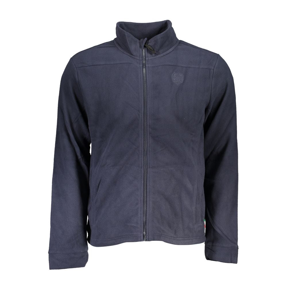 Gianmarco Venturi Blue Polyester Men's Sweatshirt - Luxe Nova