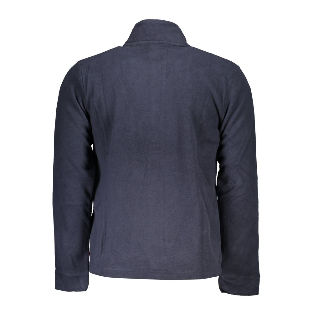 Gianmarco Venturi Blue Polyester Men's Sweatshirt - Luxe Nova
