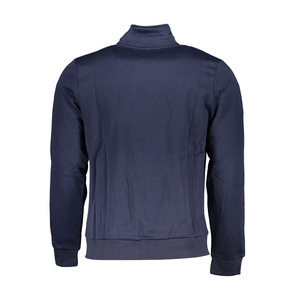 Gianmarco Venturi Blue Polyester Men's Sweatshirt - Luxe Nova