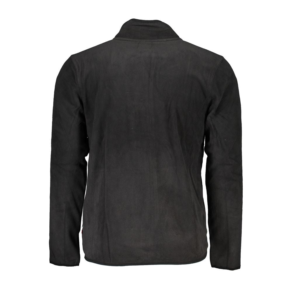 Gianmarco Venturi Black Polyester Men Sweatshirt - Luxe Nova