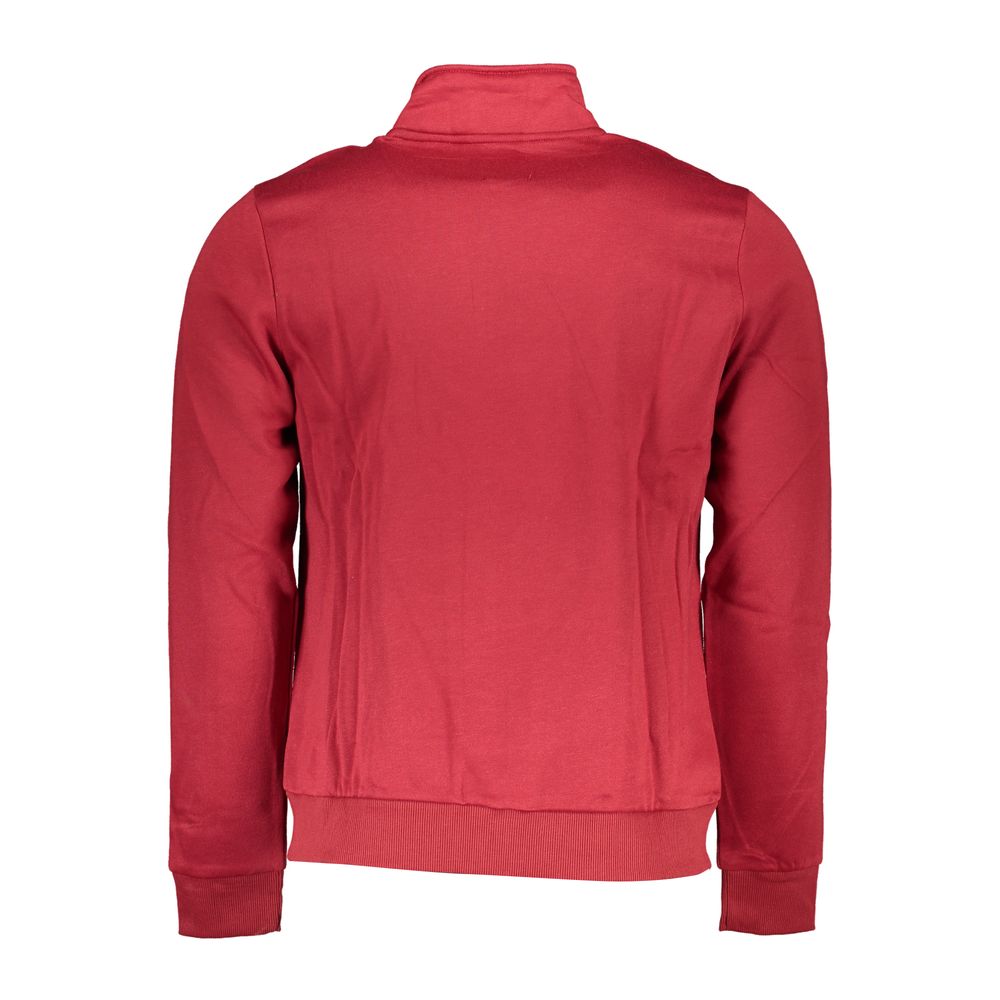 Gianmarco Venturi Red Polyester Men Sweatshirt - Luxe Nova