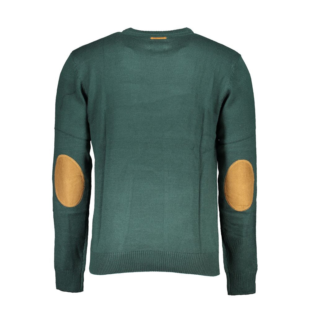Gianmarco Venturi Verde Cotton Men Sweater - Luxe Nova