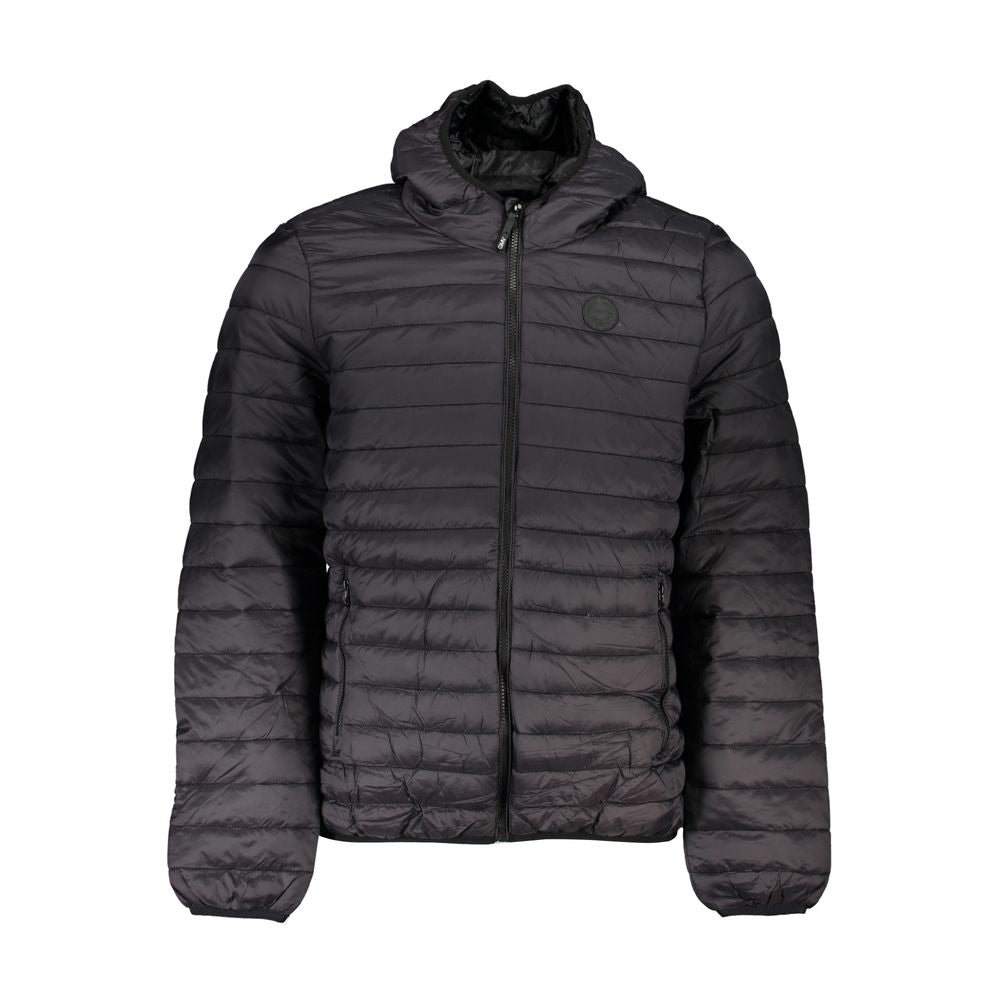 Gianmarco Venturi Nero Poliammide Men's Jacket - Luxe Nova