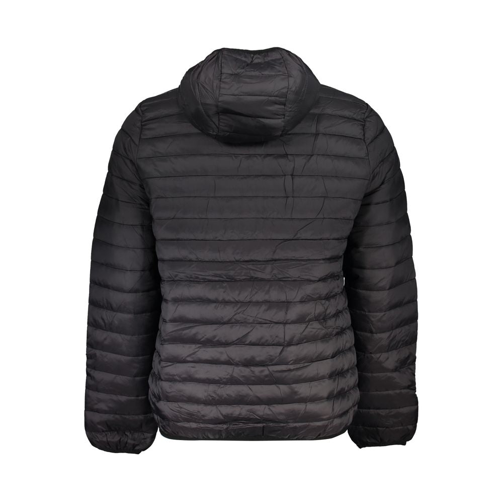 Gianmarco Venturi Nero Poliammide Men's Jacket - Luxe Nova