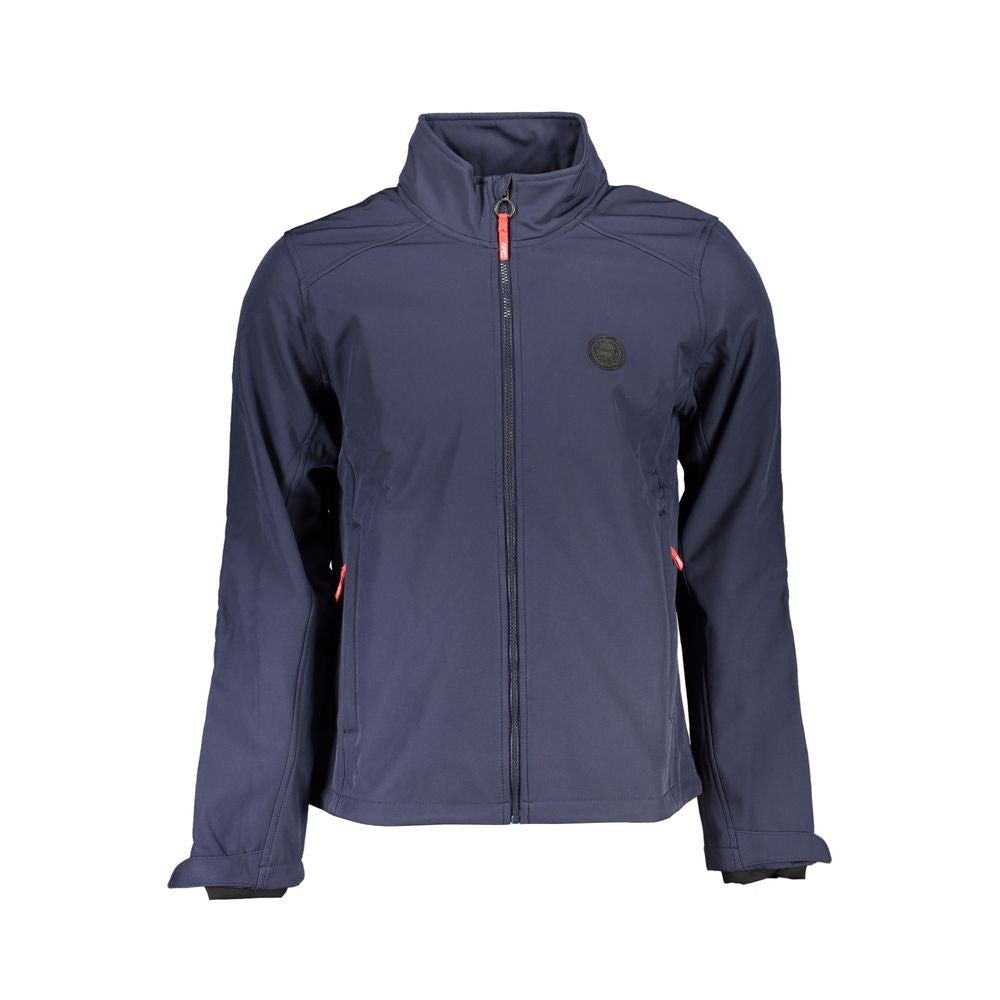 Gianmarco Venturi Blu Polyester Men's Jacket - Luxe Nova
