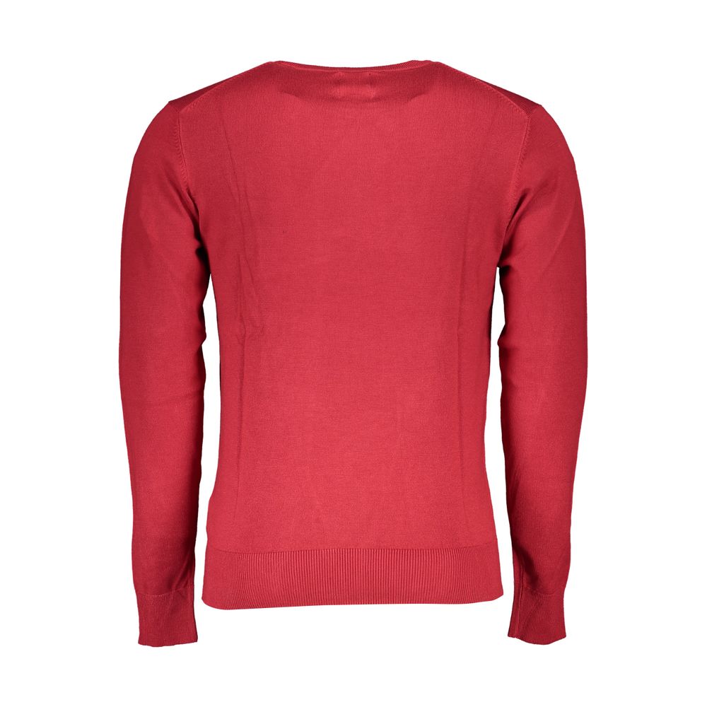 Gianmarco Venturi Rosso Viscosa Mens Sweater - Luxe Nova