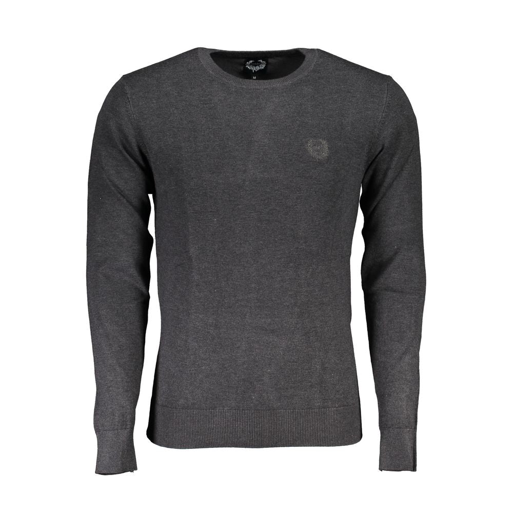 Gianmarco Venturi Grigio Viscosa Men Sweater - Luxe Nova