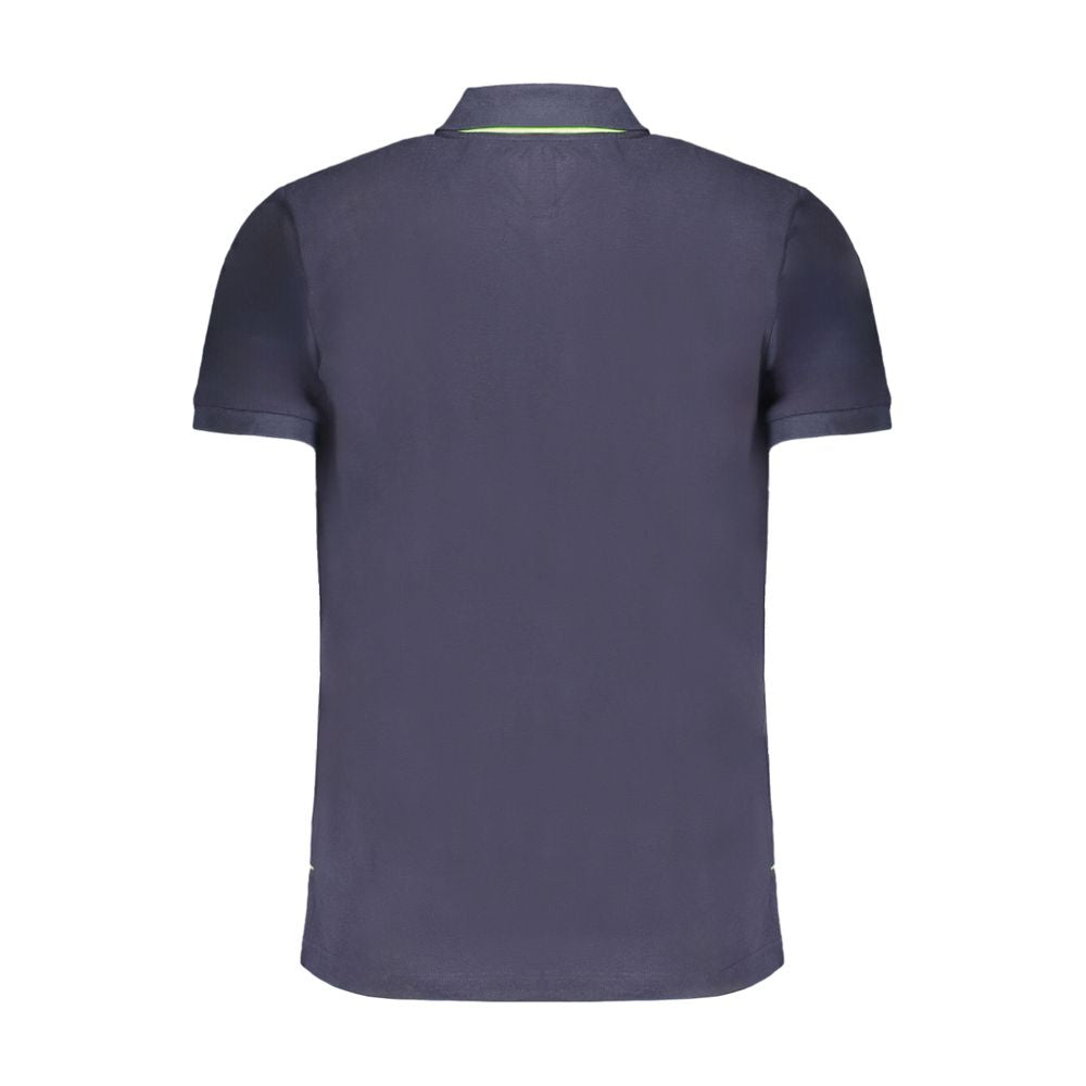 Gianmarco Venturi Blue Cotton Men's Polo Shirt - Luxe Nova