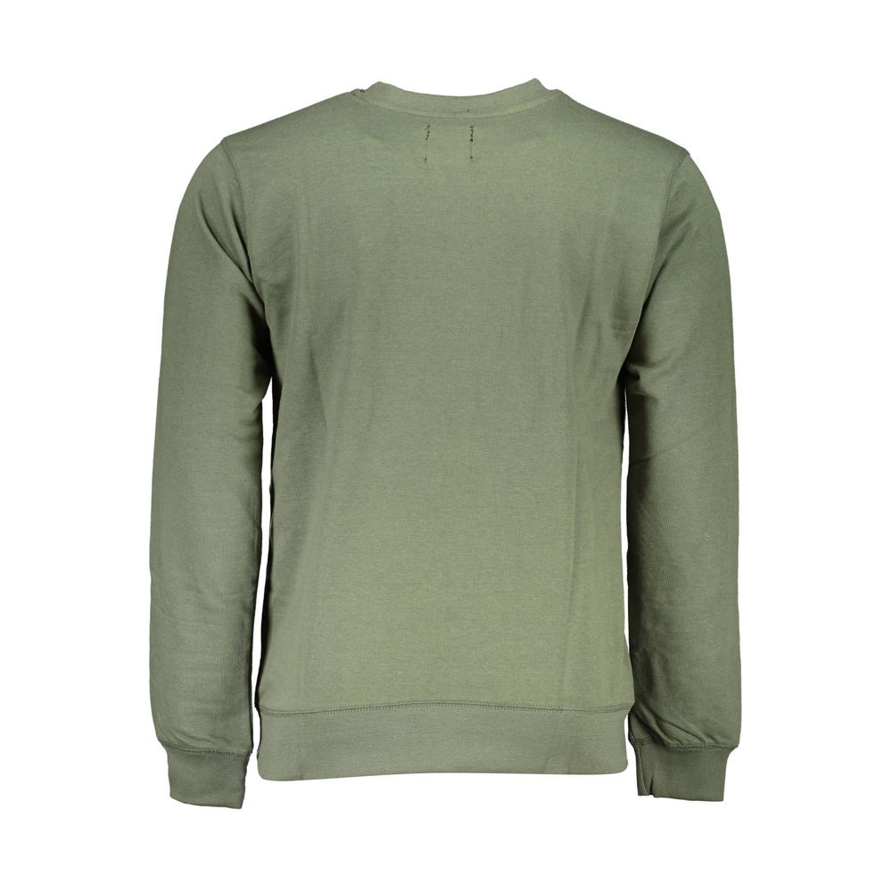 Gianmarco Venturi Verde Cotton Men Sweatshirt - Luxe Nova