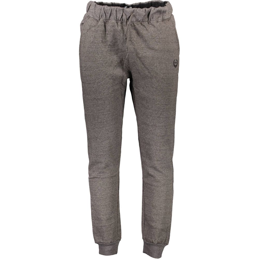 Gianmarco Venturi Grigio Polyester Men's Sweatpant - Luxe Nova
