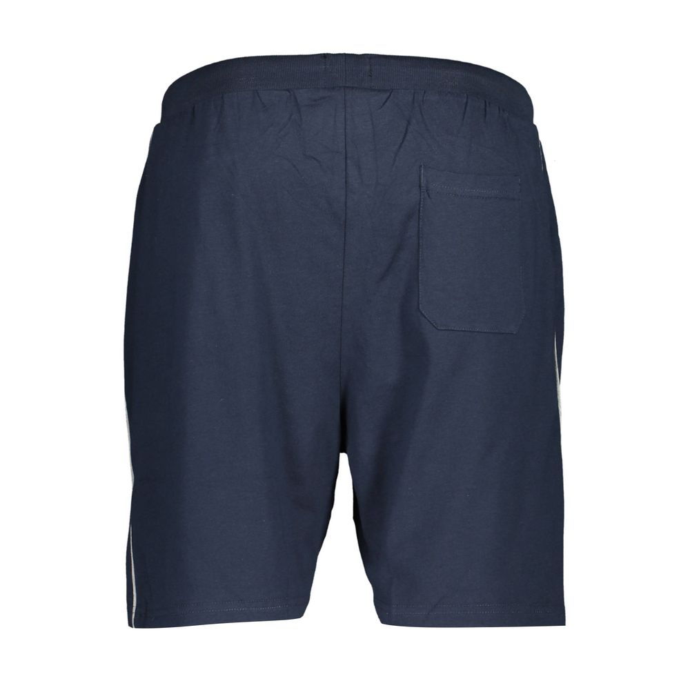 Gianmarco Venturi Blue Cotton Men's Track Pant - Luxe Nova