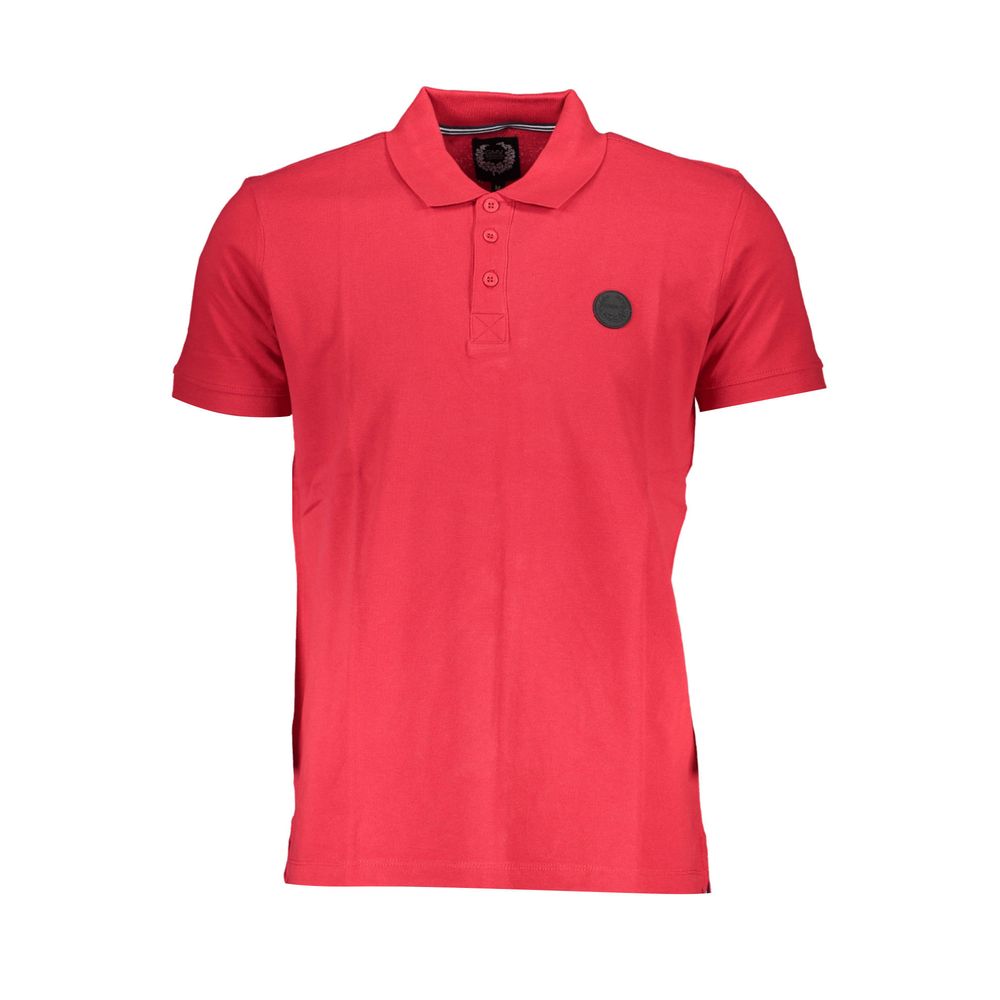Gianmarco Venturi Rosso Cotton Mens Polo - Luxe Nova