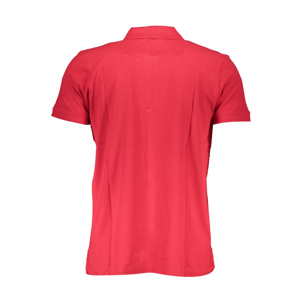 Gianmarco Venturi Rosso Cotton Mens Polo - Luxe Nova