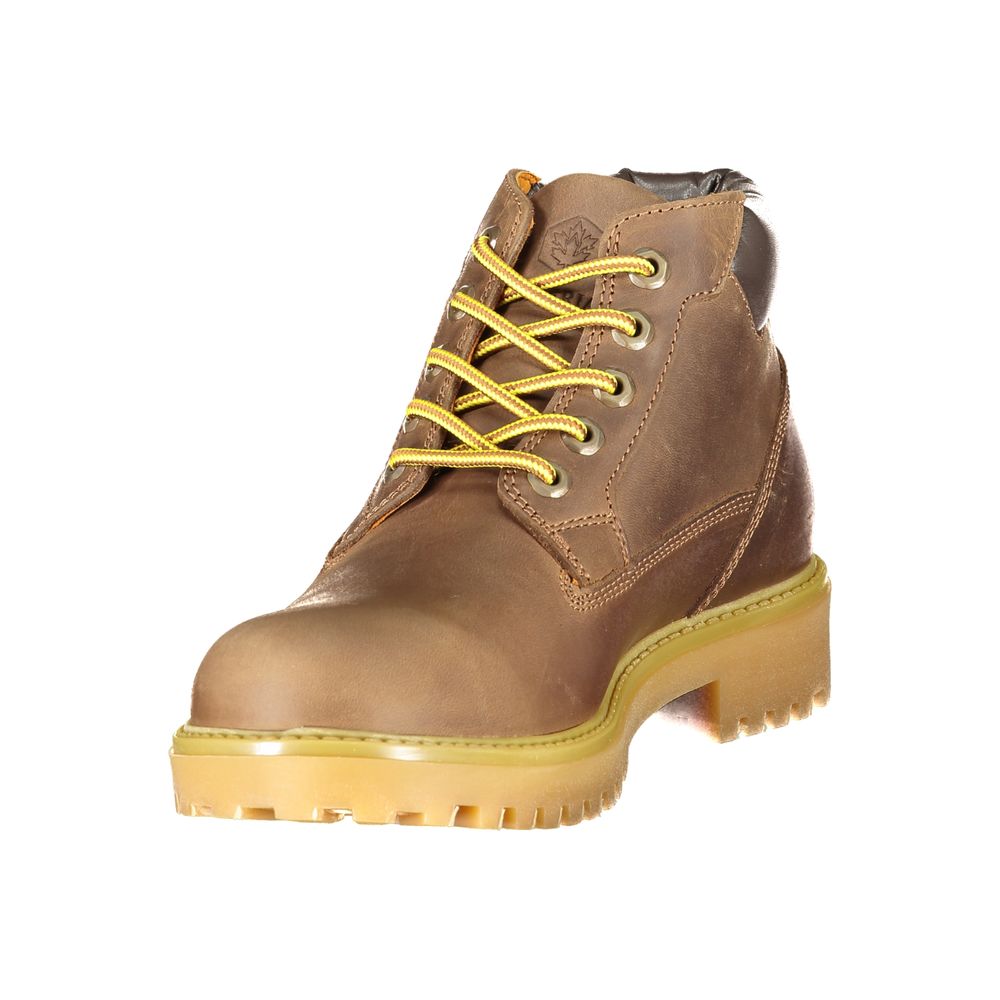 Lumberjack Marrone Leather Men's Sneaker - Luxe Nova