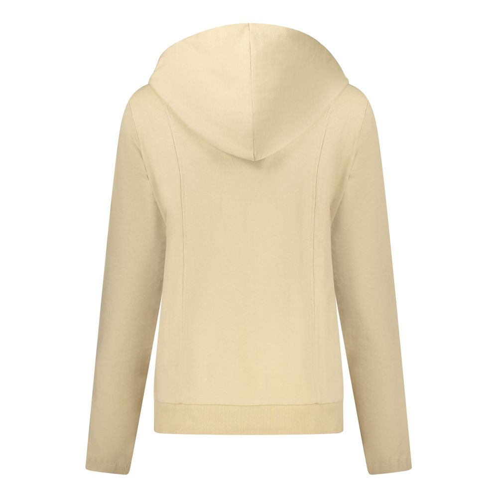 Freddy Beige Cotton Women Sweatshirt