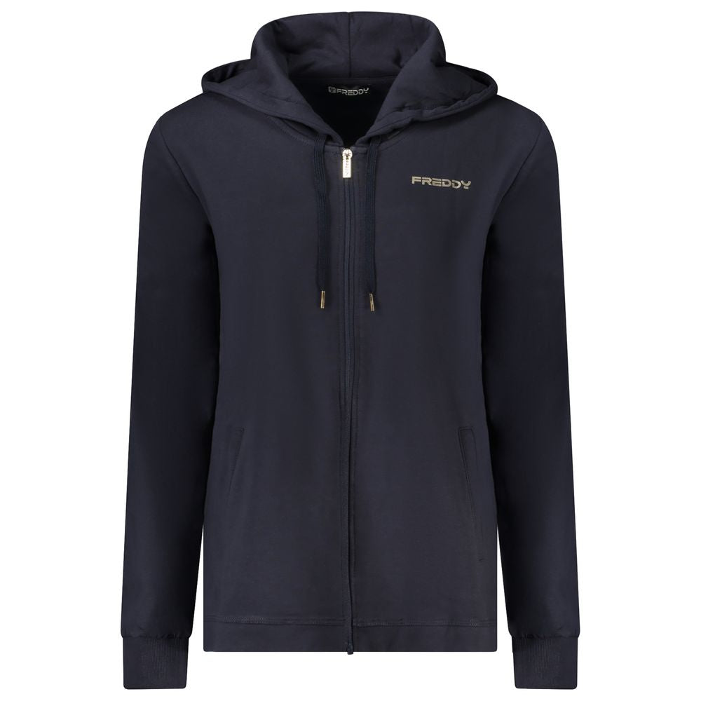 Freddy Blu Cotton Women Sweatshirt