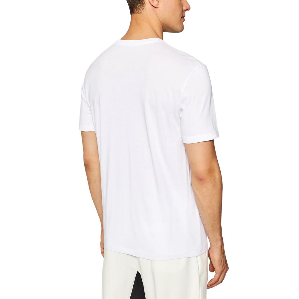 Armani Exchange White Cotton Clothing - Luxe Nova