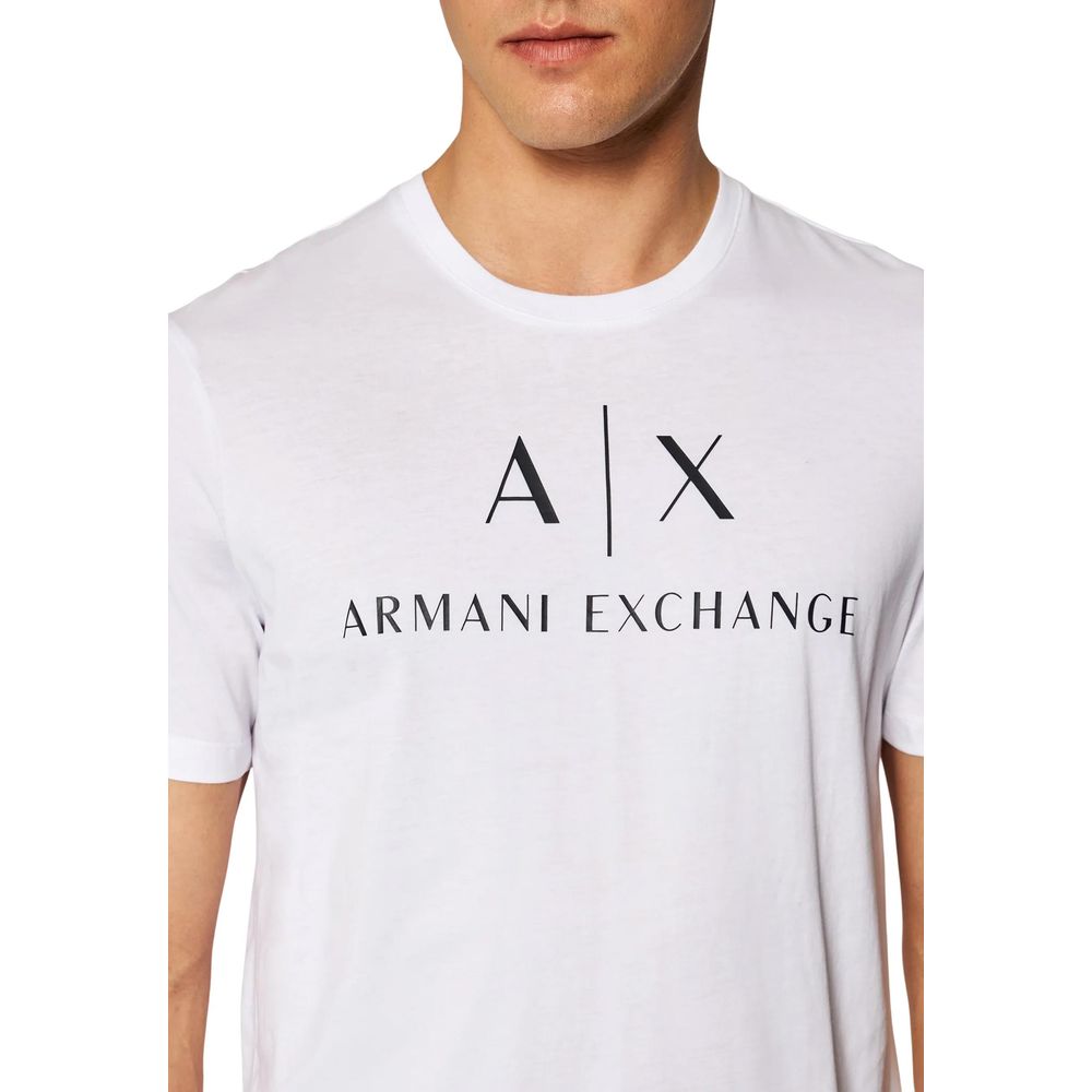 Armani Exchange White Cotton Clothing - Luxe Nova
