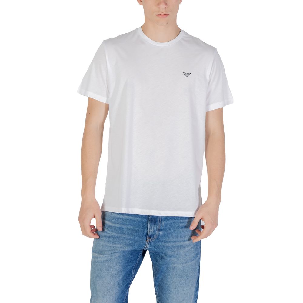 Emporio Armani Underwear White Cotton T-Shirt - Luxe Nova