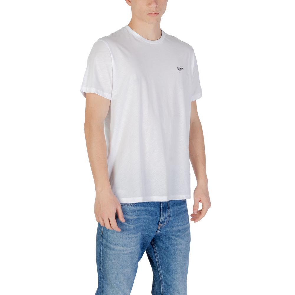 Emporio Armani Underwear White Cotton T-Shirt - Luxe Nova