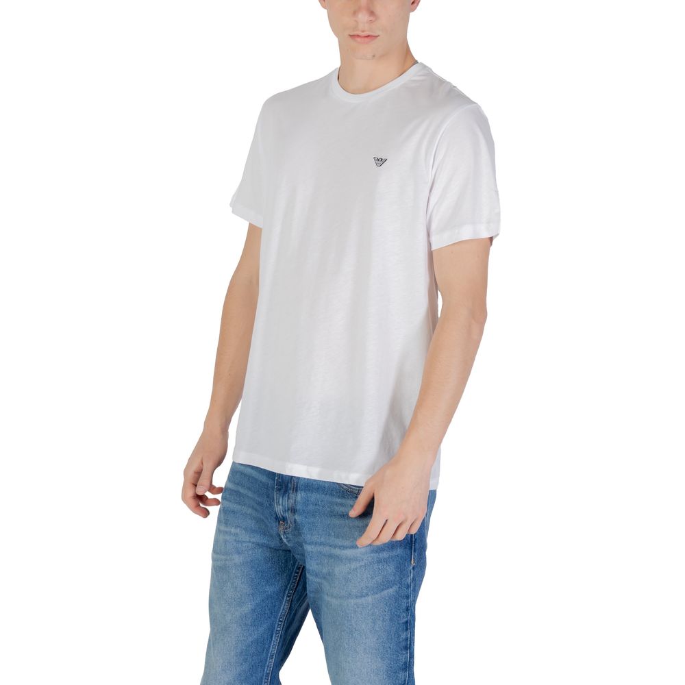 Emporio Armani Underwear White Cotton T-Shirt - Luxe Nova