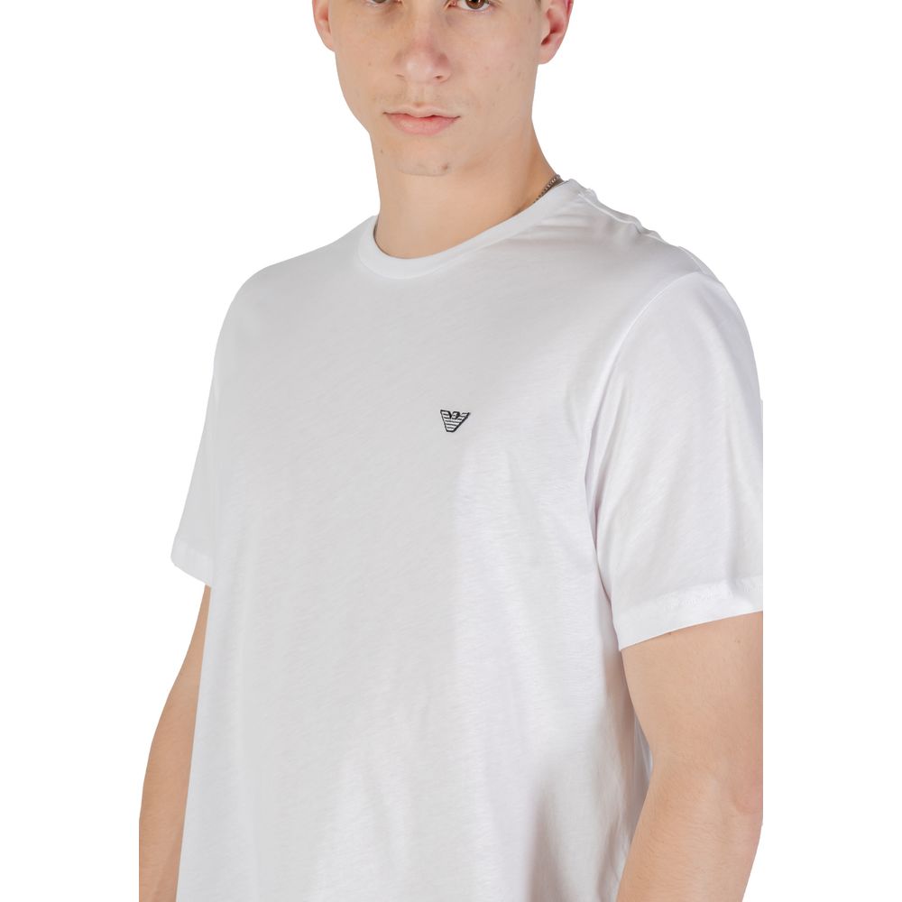 Emporio Armani Underwear White Cotton T-Shirt - Luxe Nova