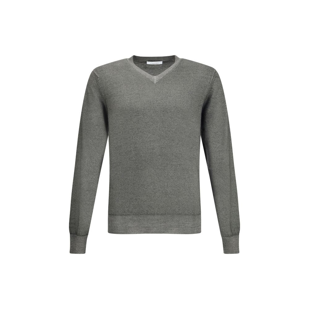 Cruciani Gray Cashmere Sweater - Luxe Nova