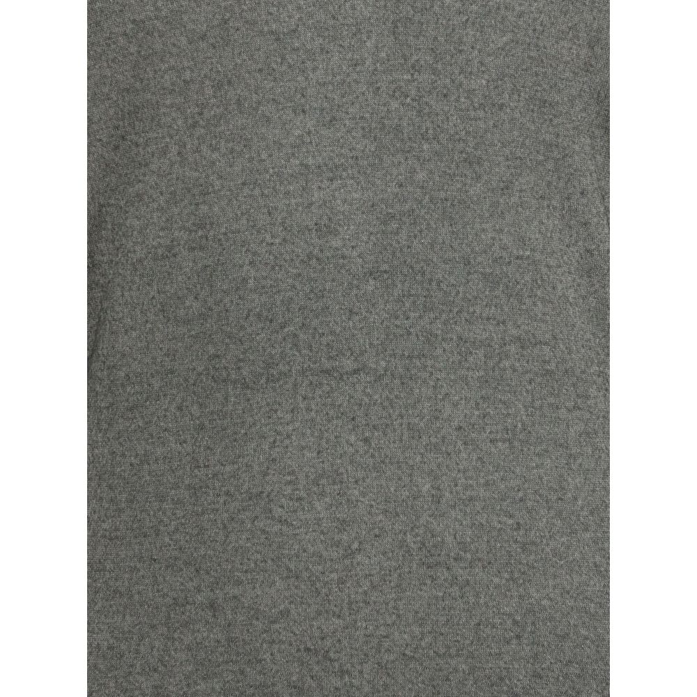 Cruciani Gray Cashmere Sweater - Luxe Nova