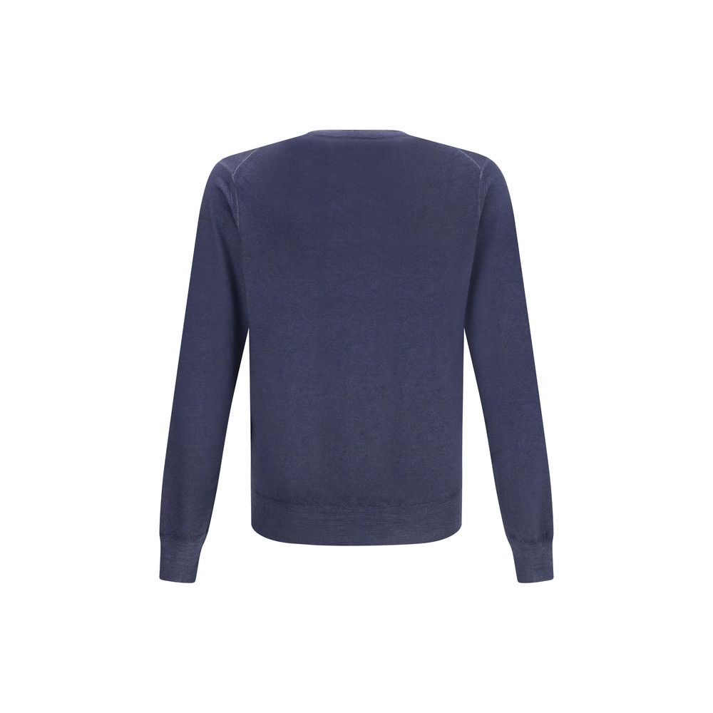 Cruciani Bicolor Cashmere Sweater - Luxe Nova
