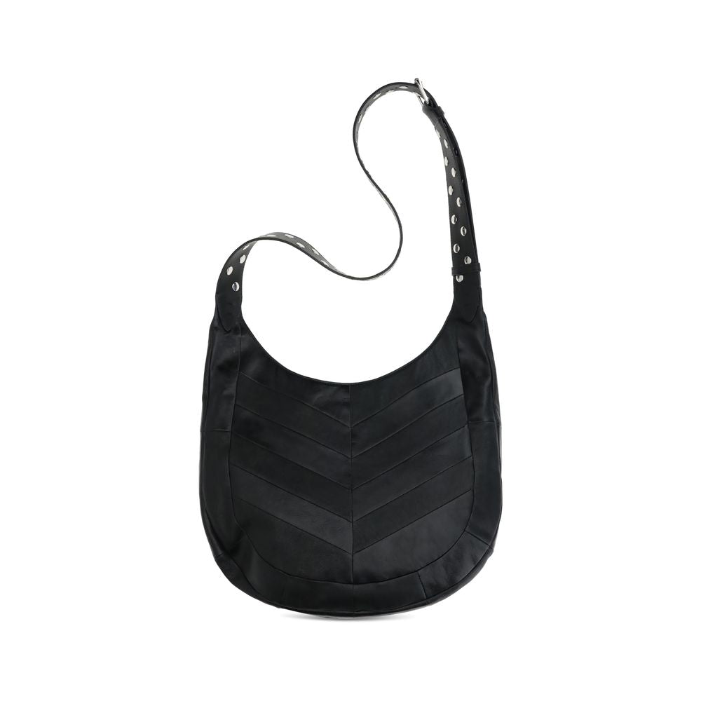 Valentino Garavani Black Lamb Ovis Aries Aries Shoulder Bag - Luxe Nova
