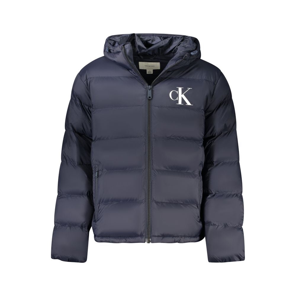 Calvin Klein Blu Poliammide Men's Jacket - Luxe Nova