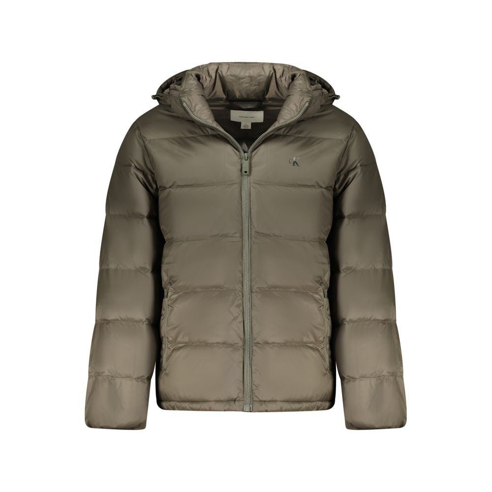 Calvin Klein Marrone Poliammide Men's Jacket - Luxe Nova